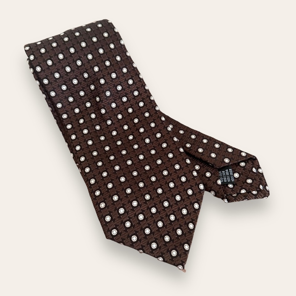 Isaia Napoli silk tie